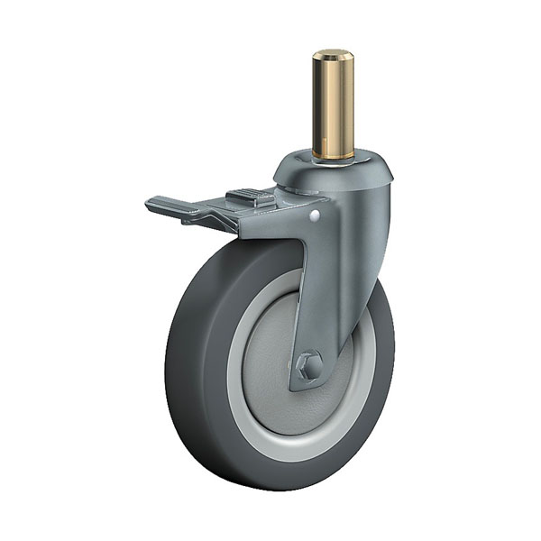 Swivel Castor With Total Lock Institutional Series 330Z, Wheel TP